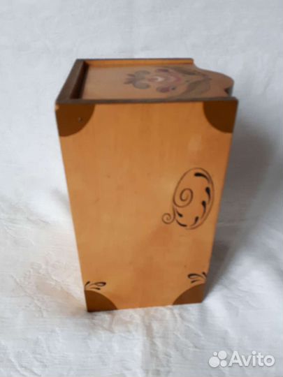 Банка деревянная для чая, кофе