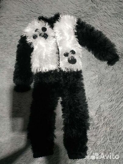 Вязанный костюм Панда