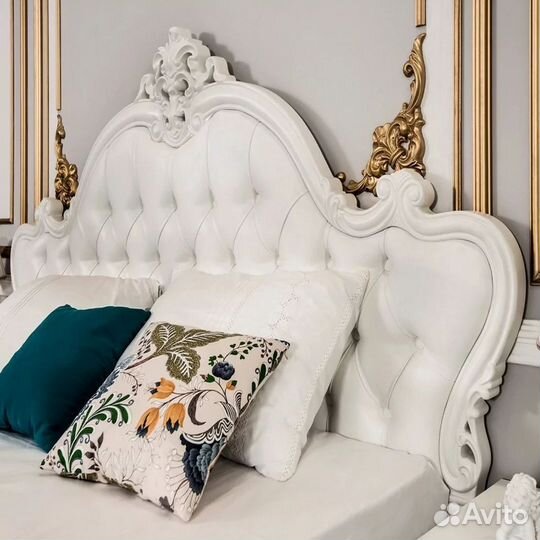 Гарнитур для спальни Мишель 4Д - 1.8 белый матовый