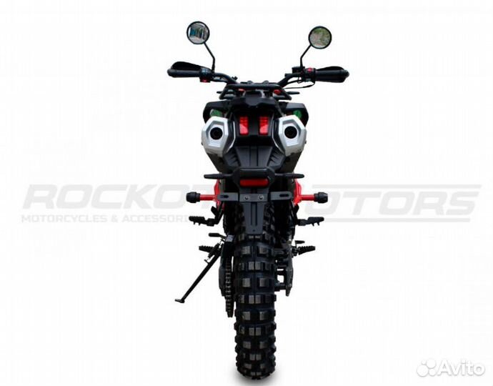 Мотоцикл турэндуро rockot hound 250 LUX (зеленый)
