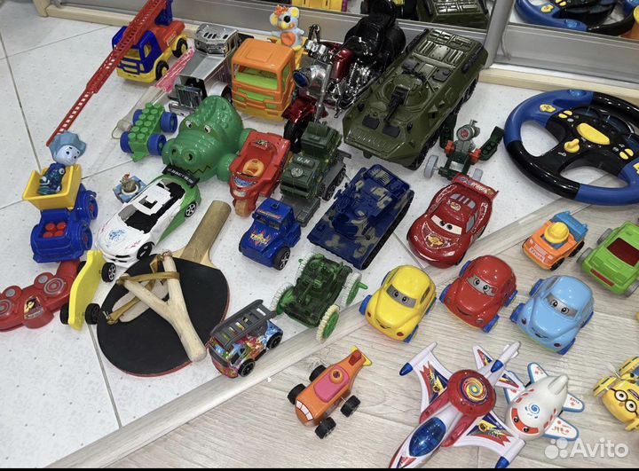 Цена за все Машинки военная техника сортер