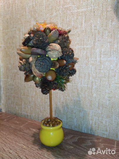 Поделка из природных материалов 20 см