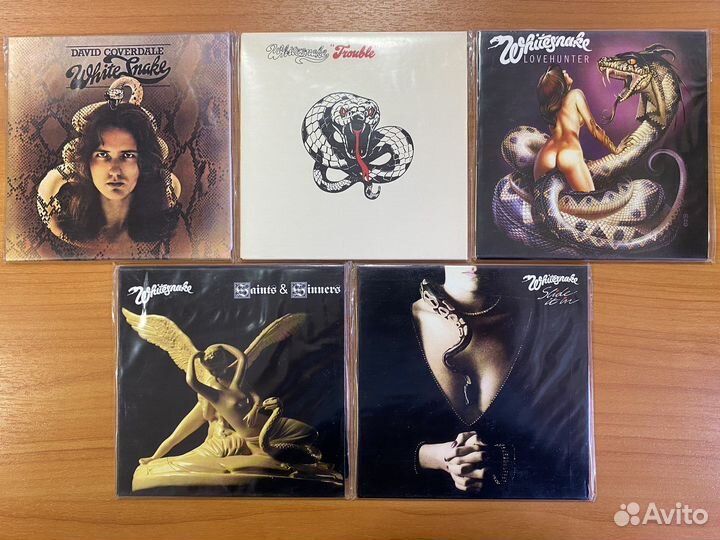 Whitesnake 5x Mini LP CD