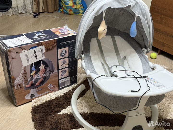 Детские электрокачели