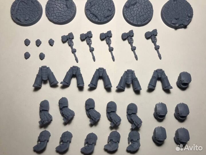 Warhammer 40000 миниатюры Cataphractii Terminators