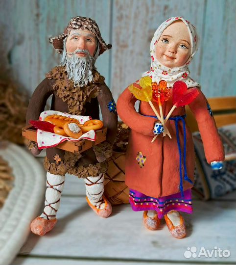 Ватная коллекционная игрушка