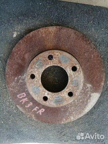 Тормозной диск передний Mazda 3 BK