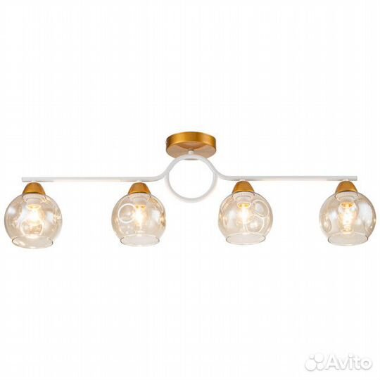 Люстра потолочная escada Omega E27 4х60Вт золотой