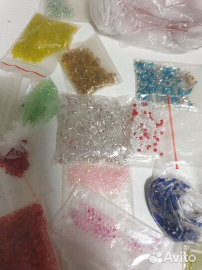 Бисер остатки