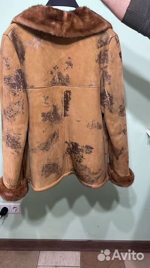 Дубленка натуральная женская 46 48
