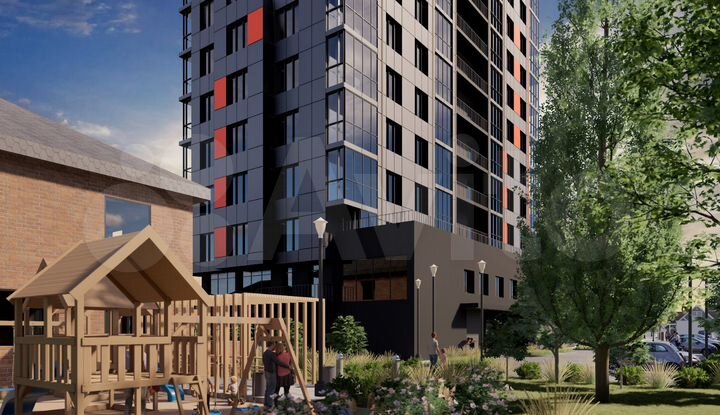 2-к. квартира, 60,7 м², 11/18 эт.