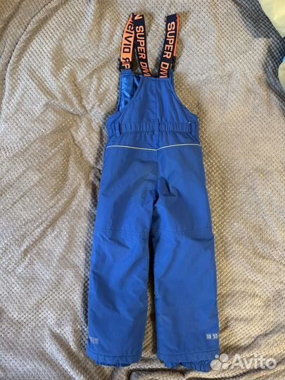 Утепленные штаны Sela на 5-6 лет синие