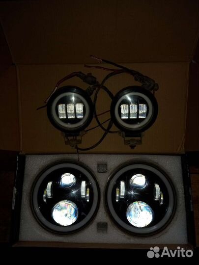 Тюнинг оптика на ниву