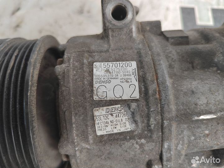 Компрессор кондиционера Opel Corsa D