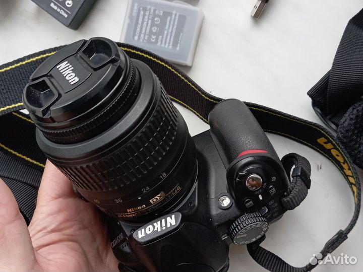 Фотоаппарат nikon d3100 + 2аккума