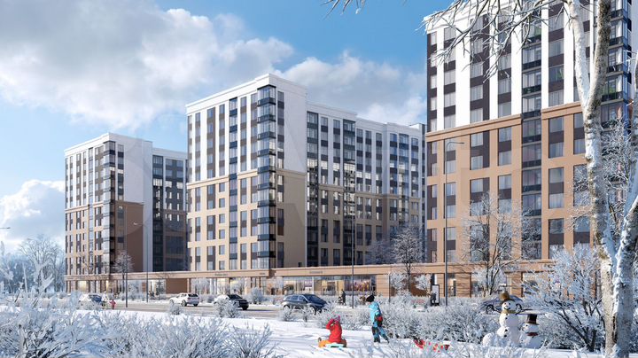 1-к. квартира, 32,6 м², 2/12 эт.