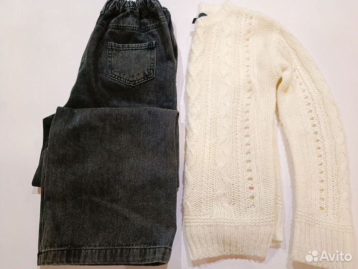 Одежда для девочки пакетом 134 140