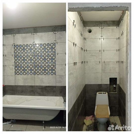 Качественно-аккуратно ремонт ванной