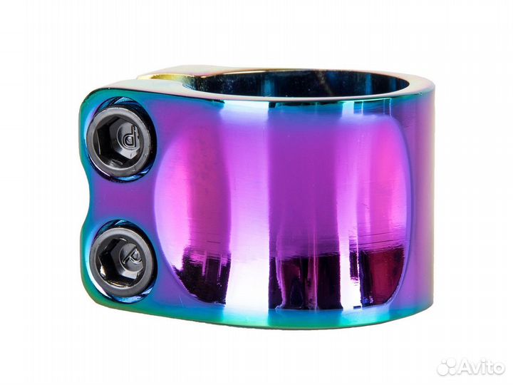 Зажим 2 болта CL-ED,31,8мм, IHC, (Eddy) Neo Chrome