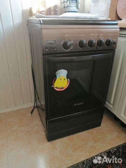 Газовая плита Гефест коричневая