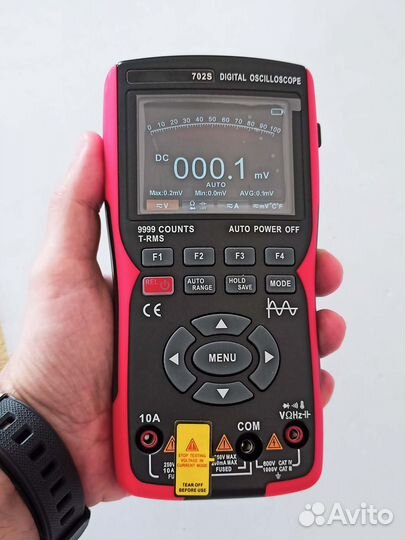 Осциллограф мультиметр 2в1 комбо прибор 702S