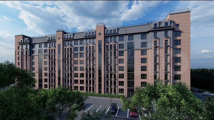 3-к. квартира, 98,7 м², 6/8 эт.