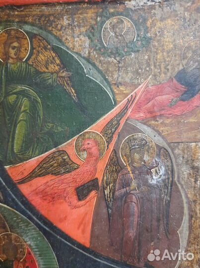 Старинные иконы. Неопалимая купина