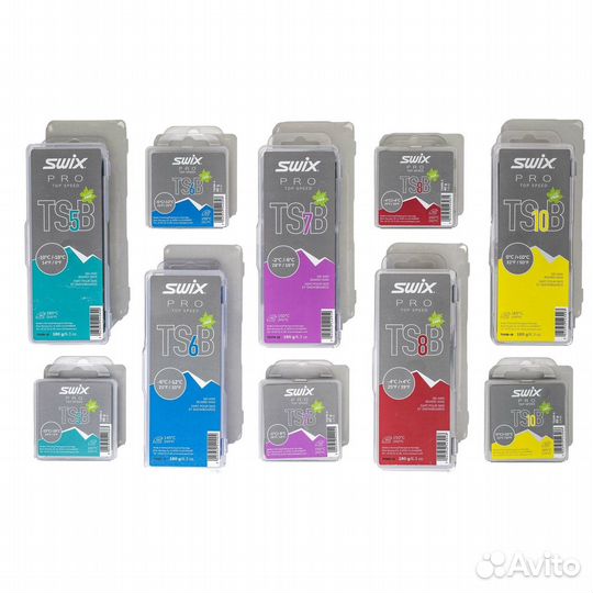 Парафин swix TS7 Black, -2C/ -8C, 40g