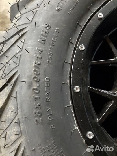 Шины диски 14 колеса Hurricane itp brp 28 10 r14