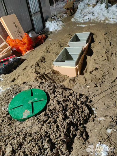 Станция биологической очистки. септик