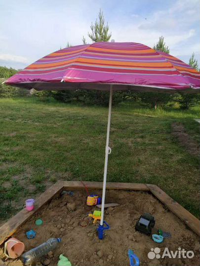 Зонт пляжный большой