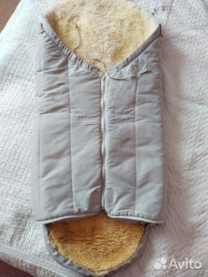 Зимний конверт в коляску