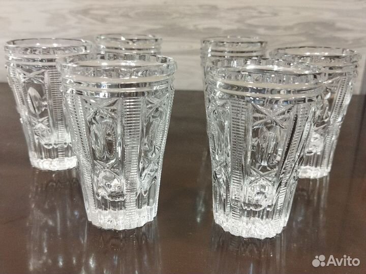 Хрустальные стаканы СССР