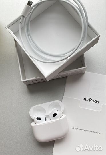 Наушники apple airpods 3 новые