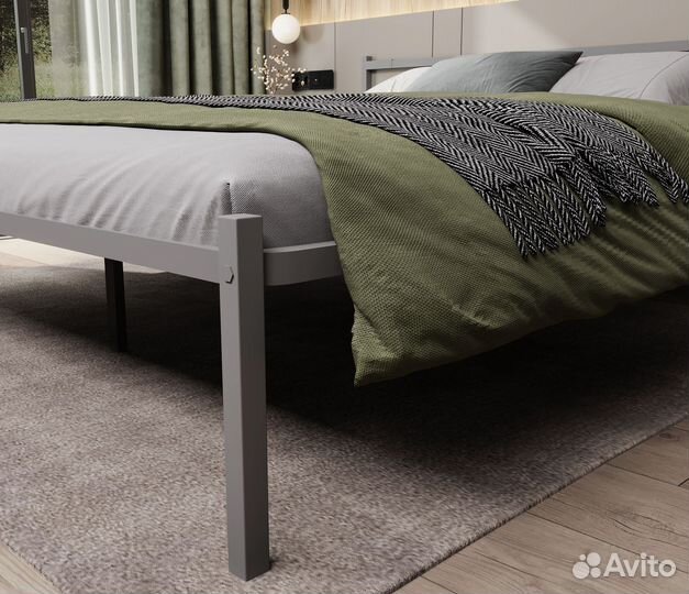 Металлическая кровать 180х200