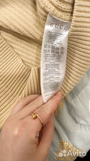 Свитер gucci женский s m