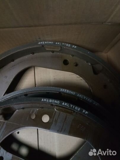 Тормозные колодки задние nissan