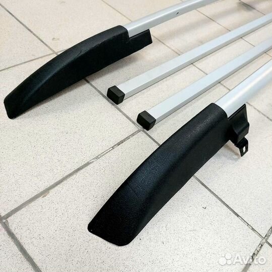 Рейлинги Нива Шевроле, Трэвел с багажником серебро