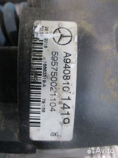 Зеркало заднего вида Mercedes-Benz A9408101419