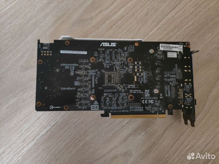 Видеокарта gtx 1060 6gb asus