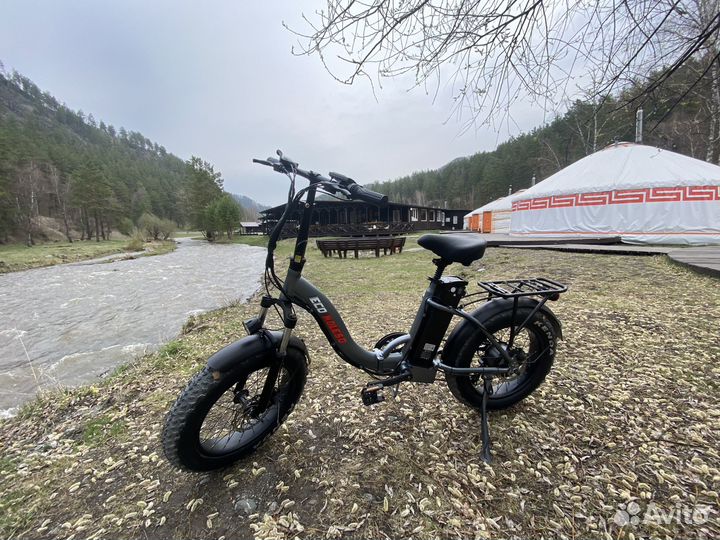 Складной электровелосипед 1000Вт 48В21ач