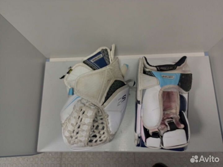 Комплект вратаря: блин и ловушка Sr Bauer 2S PRO