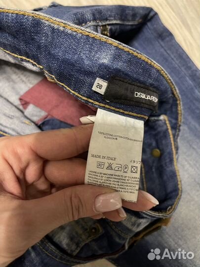 Джинсы б/у 28 размер Dsquared