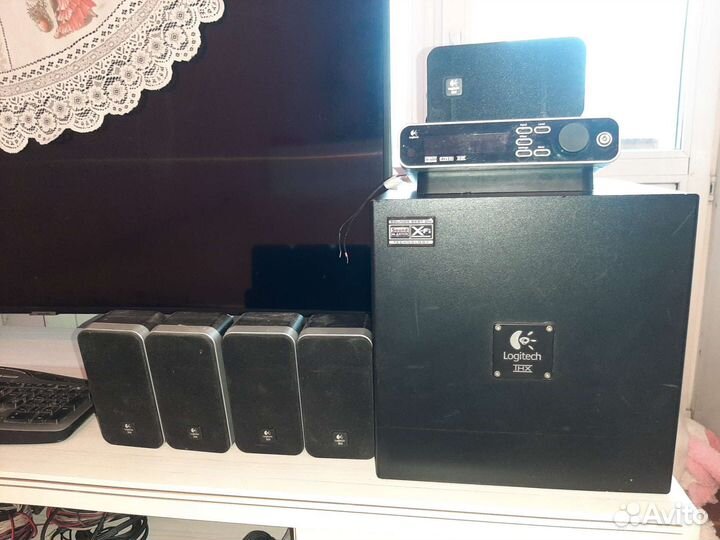 Акустические колонки 5.1 Logitech z-5400