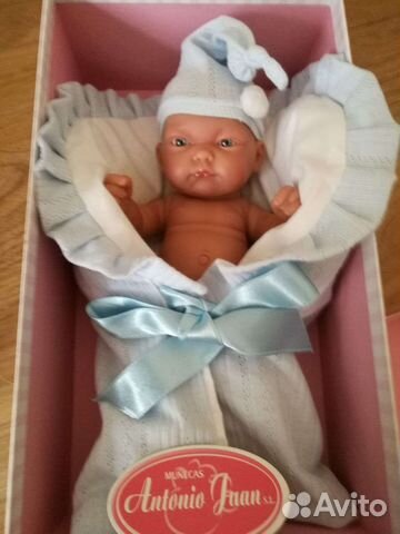 Испанский виниловый пупс