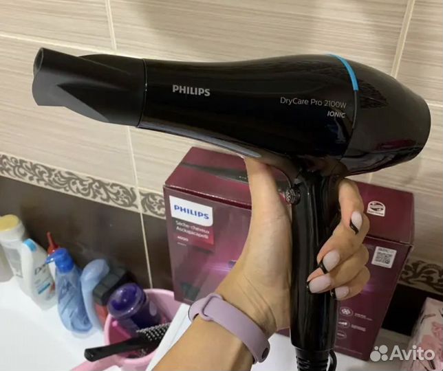 Фен для волос Philips BHD272/00, черный