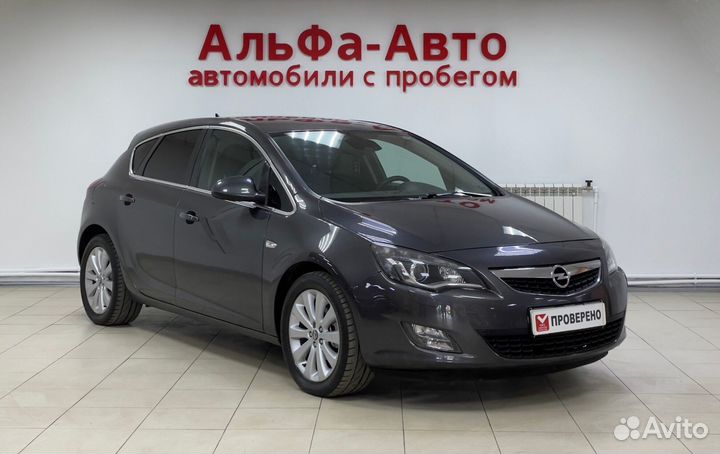 Opel Astra 1.6 AT, 2012, 143 000 км