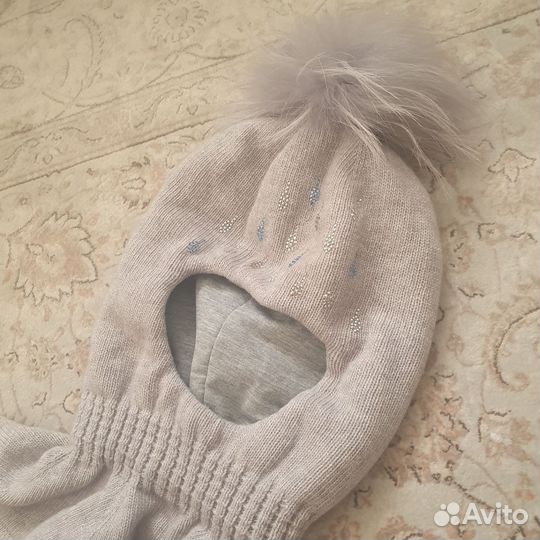 Шапка шлем для девочки neoble people
