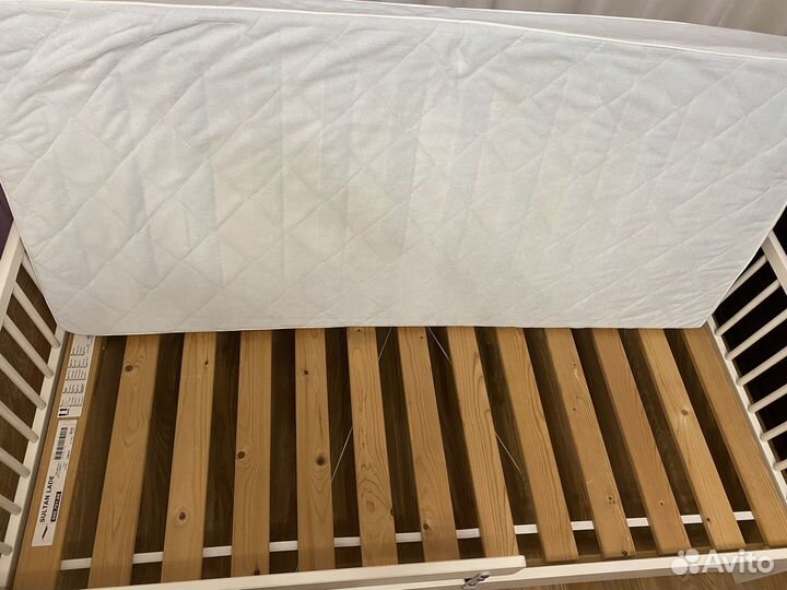 Детская кровать IKEA с матрасом 70*160 см