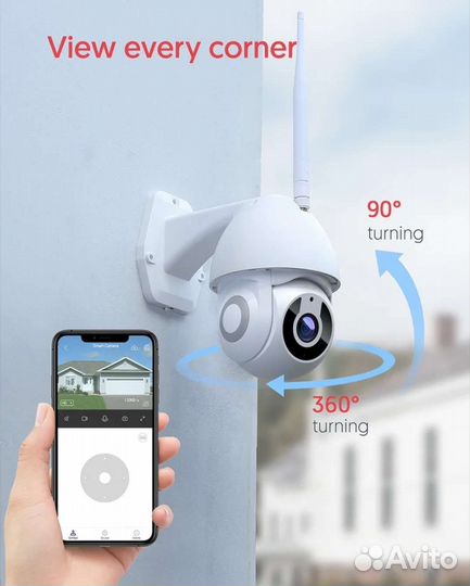 Камера видеонаблюдения Tuya PC660T, Новая